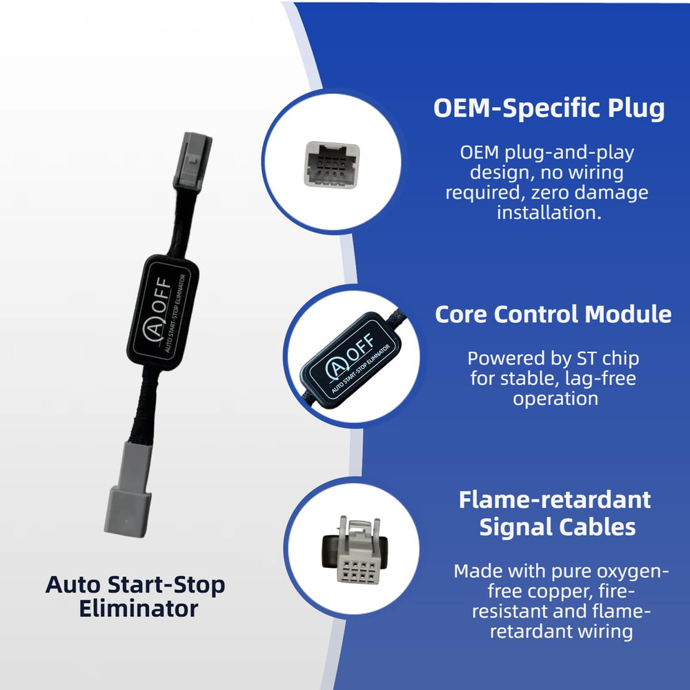 vocsvok eliminador entre interruptor A-OFF y arnés para instalación plug and play