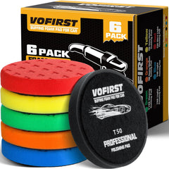 VOFirst green buffing pad for aggressive cutting and high gloss.