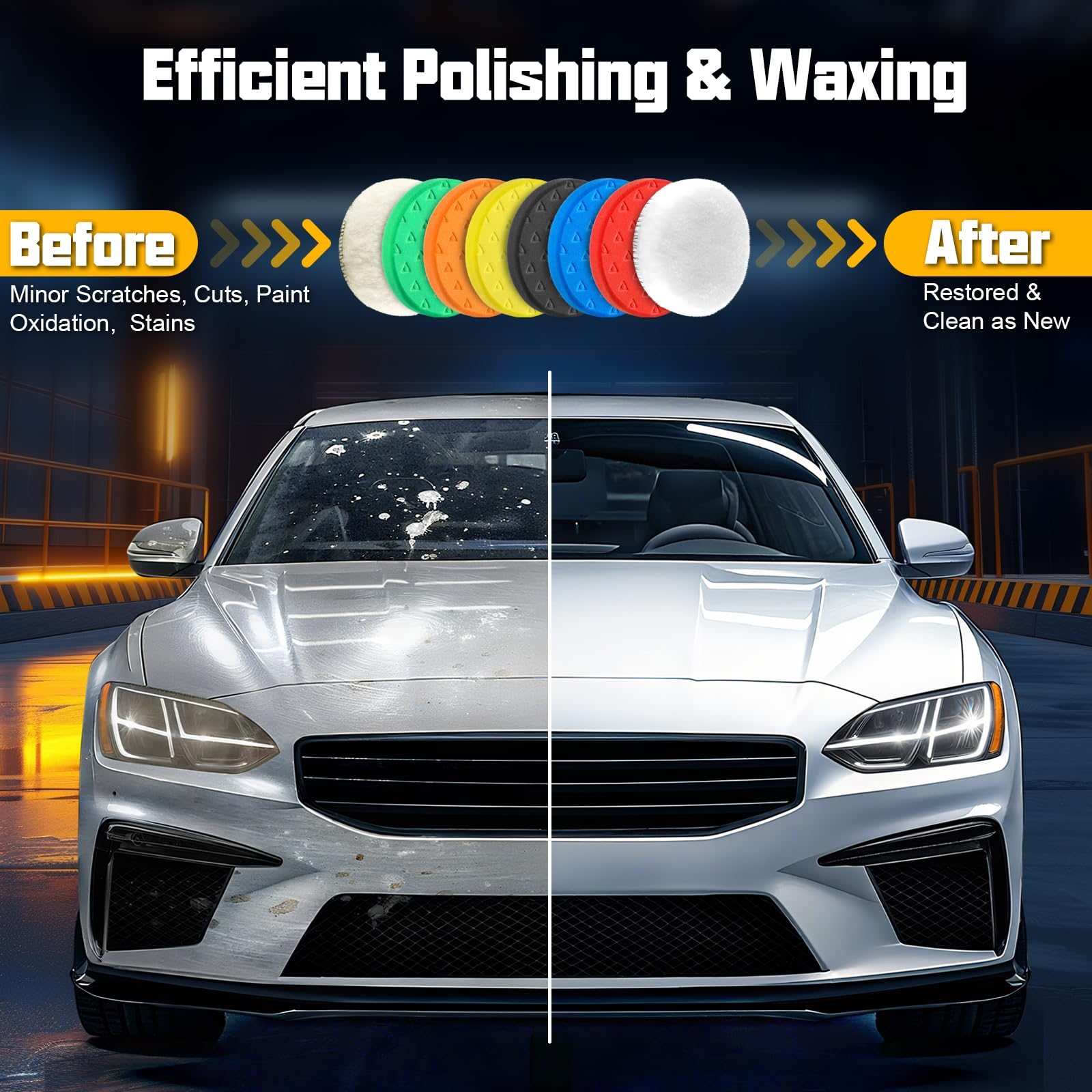 VOFirst pads enable safe airflow for cooling during detailing sessions.