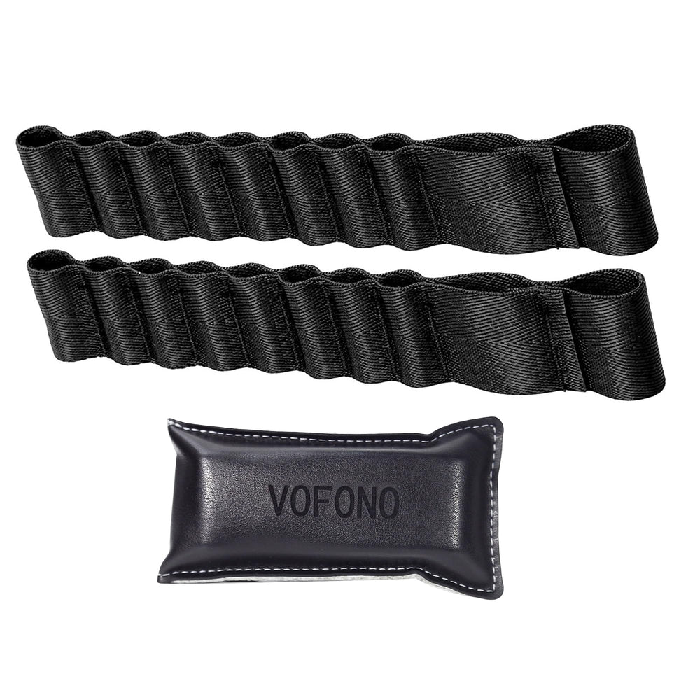VOFONO 2pcs auto nylon door straps heavy duty for Jeep Wrangler, helps door alignment.