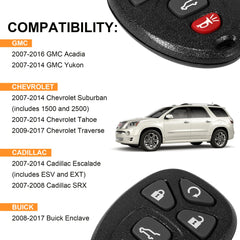 VOFONO Cadillac SRX key fob replacement with reliable performance