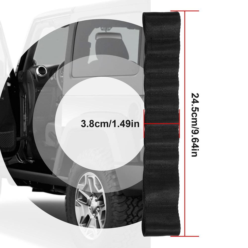 VOFONO adjustable pockets accommodate various door widths for a customizable fit.
