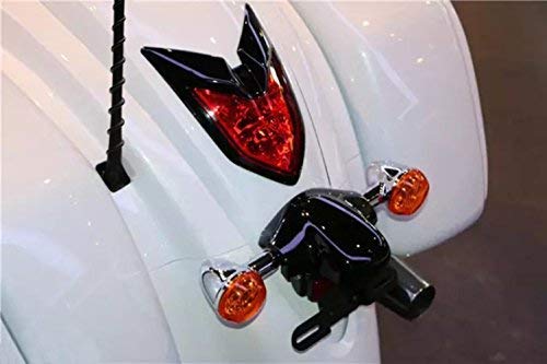 VOFONO durable metal with rubber wrap on Harley antenna