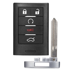 VOFONO Cadillac CTS keyless entry remote front view for easy access