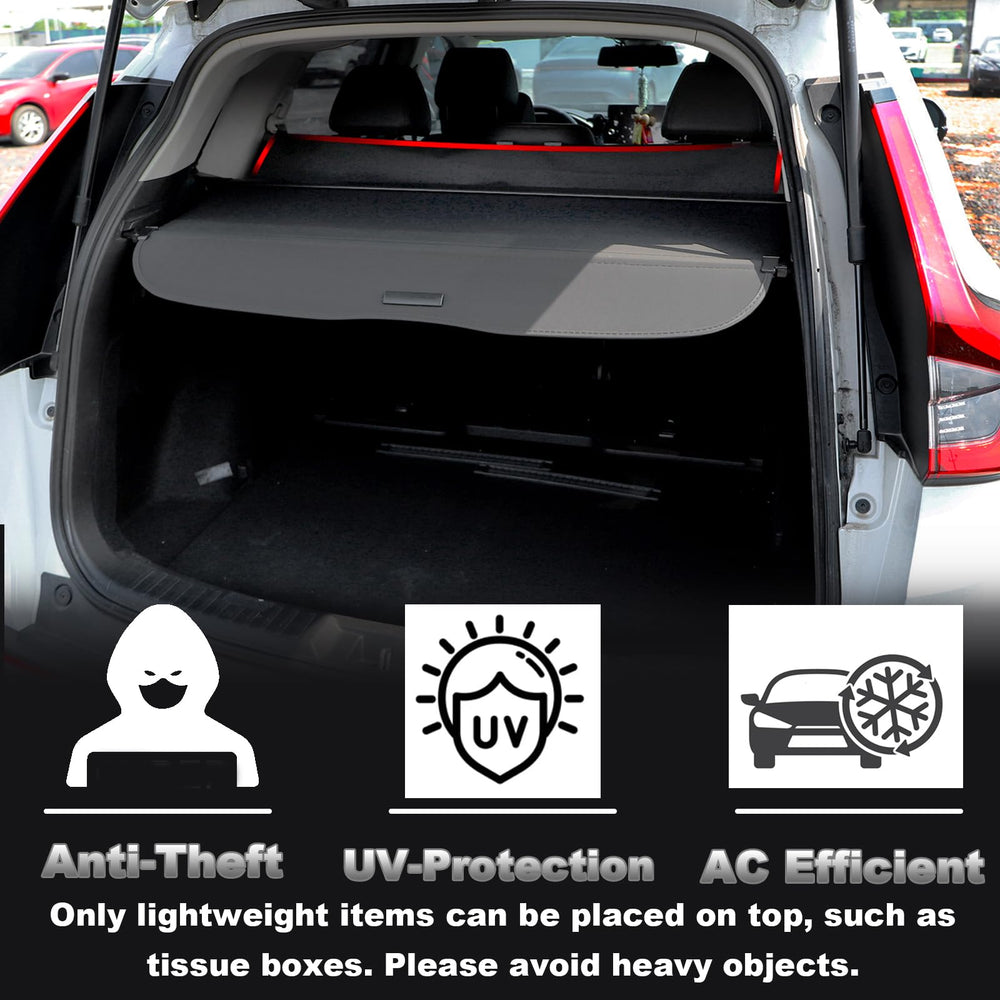 Volcaner rear trunk privacy shield keeps valuables hidden on daily trips
