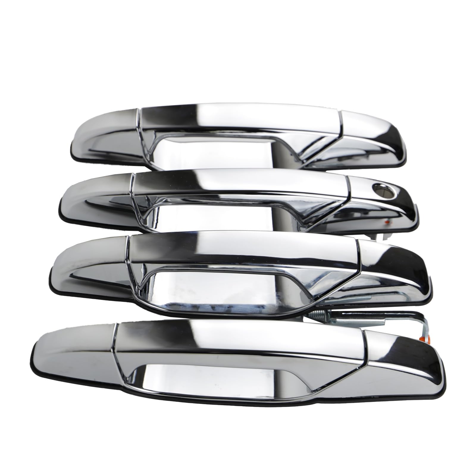 Volinsya exterior chrome door handle front left, durable replacement for reliable entry.