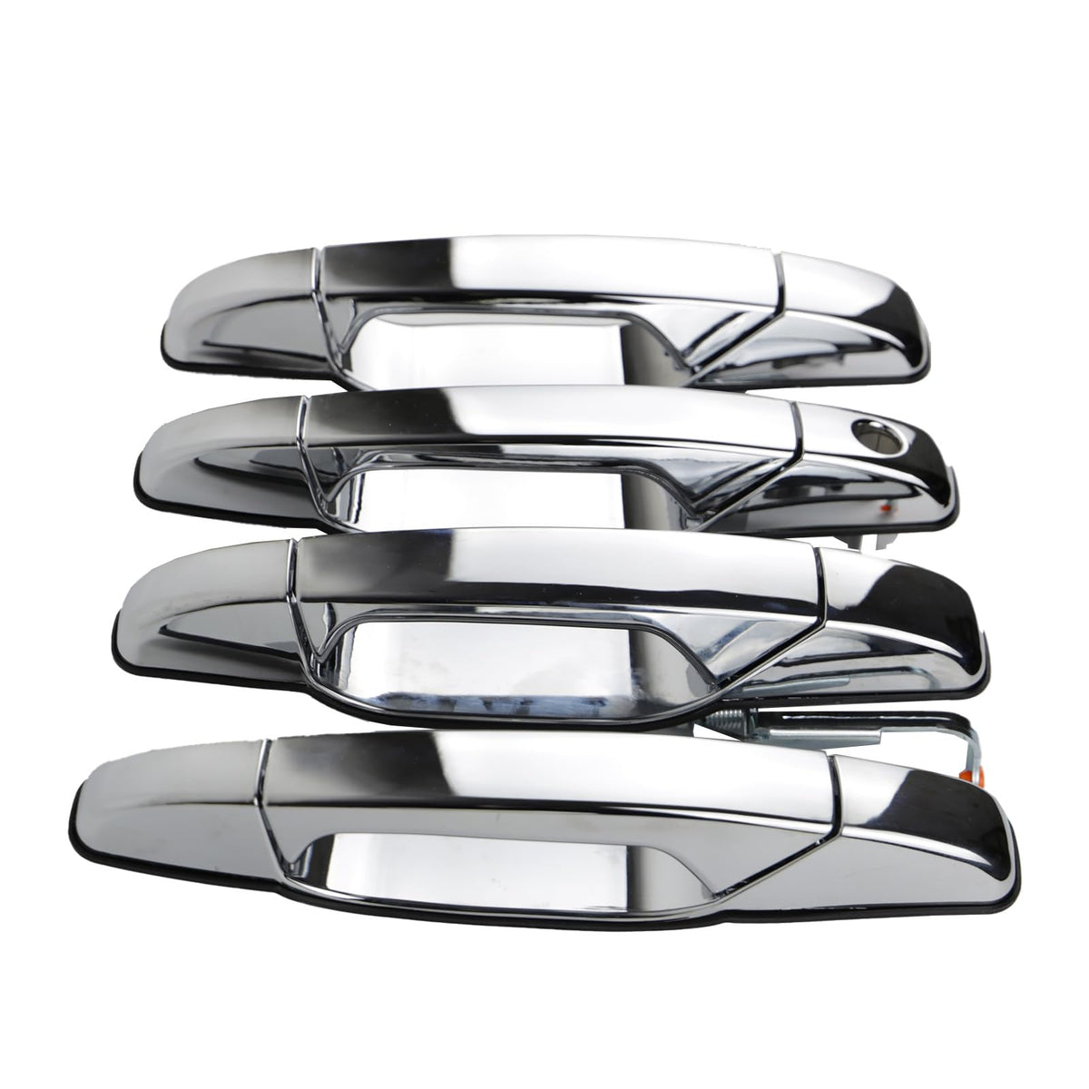 Volinsya exterior chrome door handle front left, durable replacement for reliable entry.