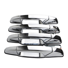 Volinsya exterior chrome door handle front left, durable replacement for reliable entry.