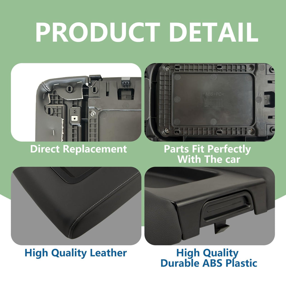 Volinsya sleek black leather look matches modern truck interiors.