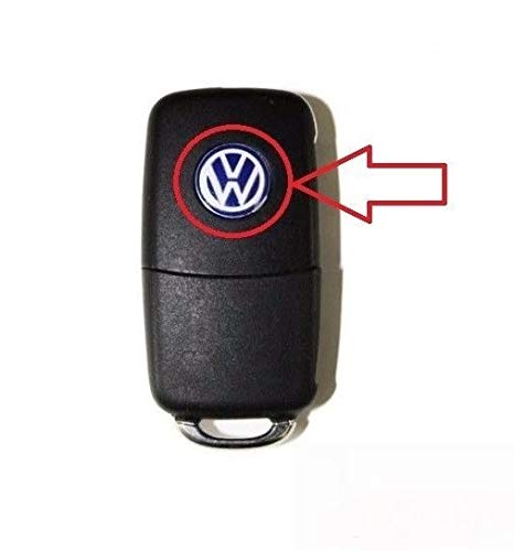 Volkswagen emblem close-up showing detail for replacement and shine