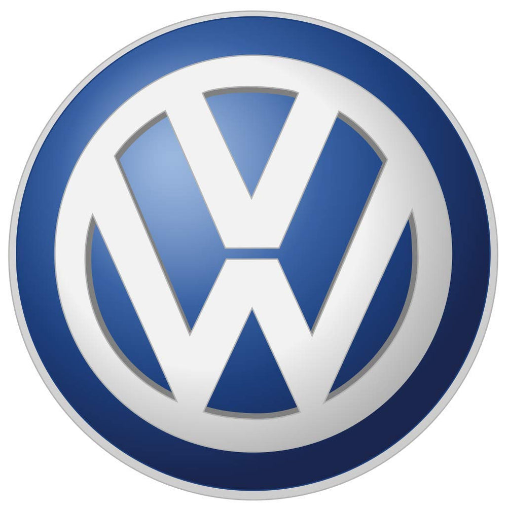 Volkswagen emblem 3B0-837-891-09Z front view for replacement and styling