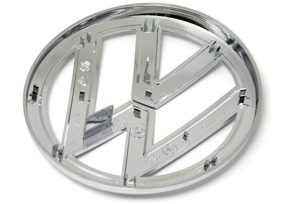 Volkswagen emblem 5G0-853-601-2ZZ packaging view supports easy replacement