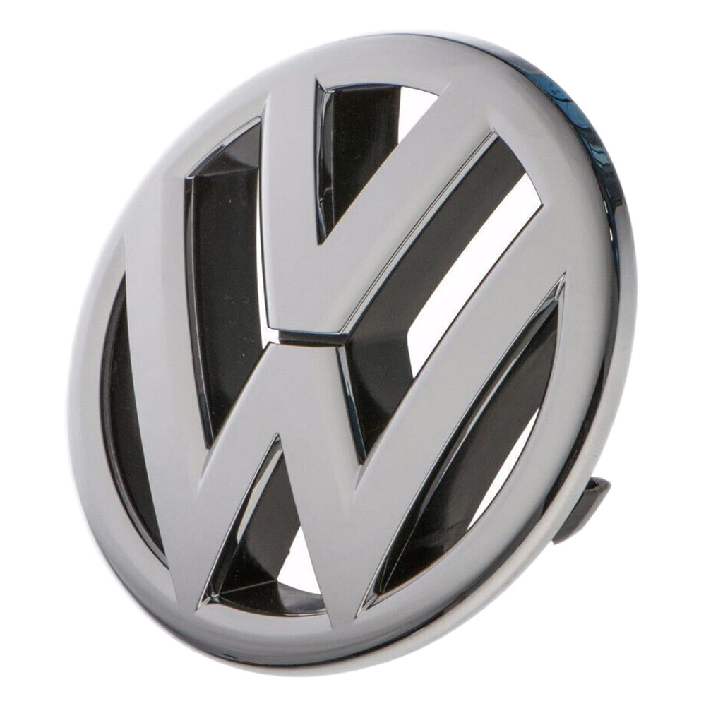 Volkswagen front grille emblem for 2011-2014 Jetta MK6 enhances authentic look.