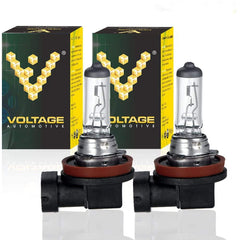 Voltage Automotive H11 light bulb pair for reliable replacement