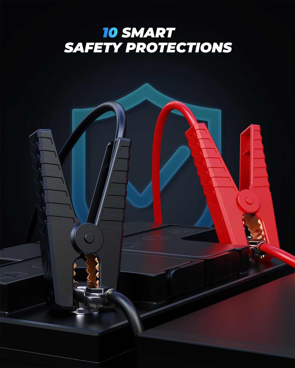 VoltSurge 7000A LED flashlight supports emergencies in low light.