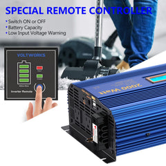VoltWorks 24V 2000W inverter hardwire block for high-power appliances