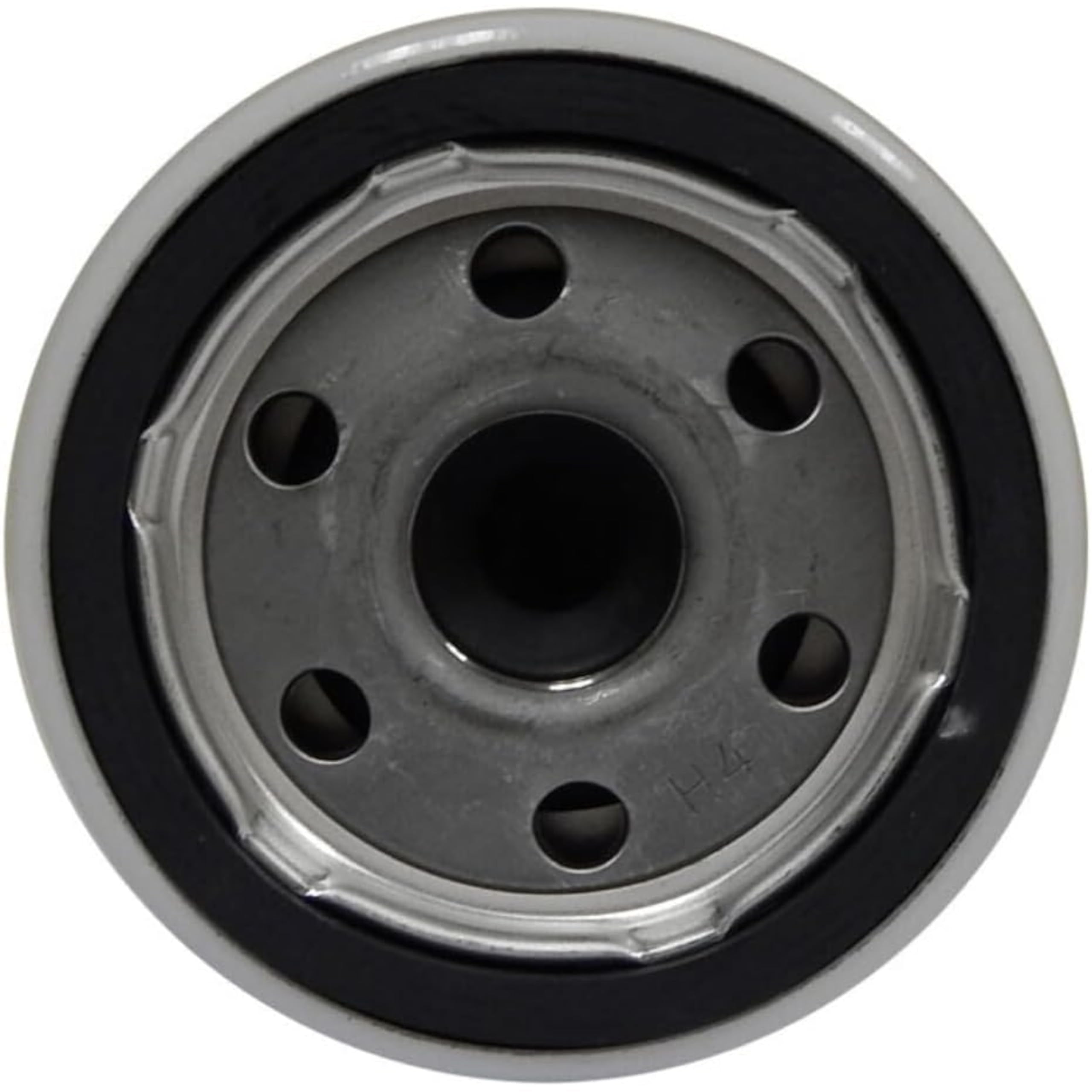 Volvo Penta OEM filter in engine installation demonstrates easy replacement.