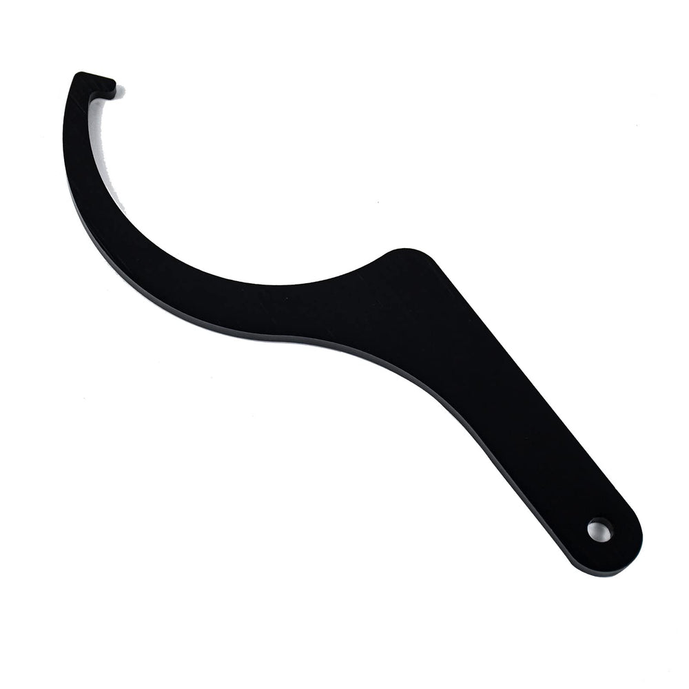 VON Tools glossy black anodized finish resists wear during maintenance use.