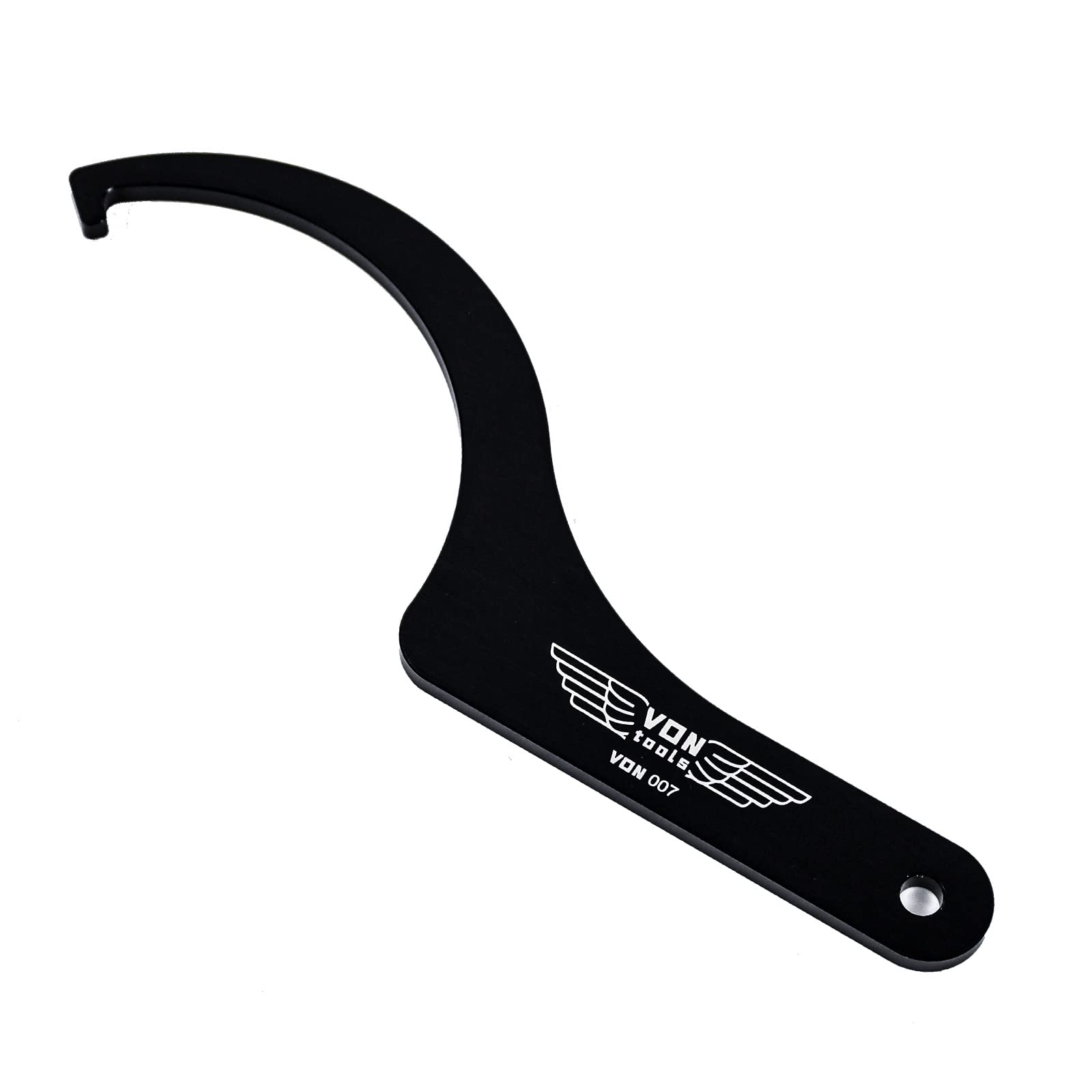 VON Tools Ducati chain adjusting tool CNC aluminum body for precision adjustments.