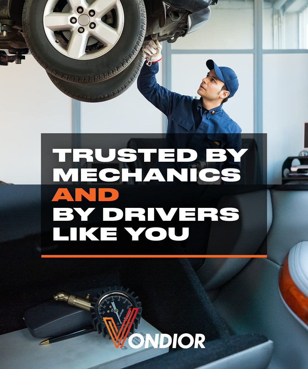 Vondior tire gauge suitable for cars and trucks during routine maintenance