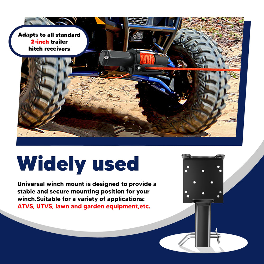 VONLX 1,300–16,500-lb capacity plate for demanding off-road use