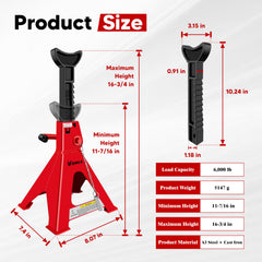 VONLX wide base design provides stable floor contact during service.