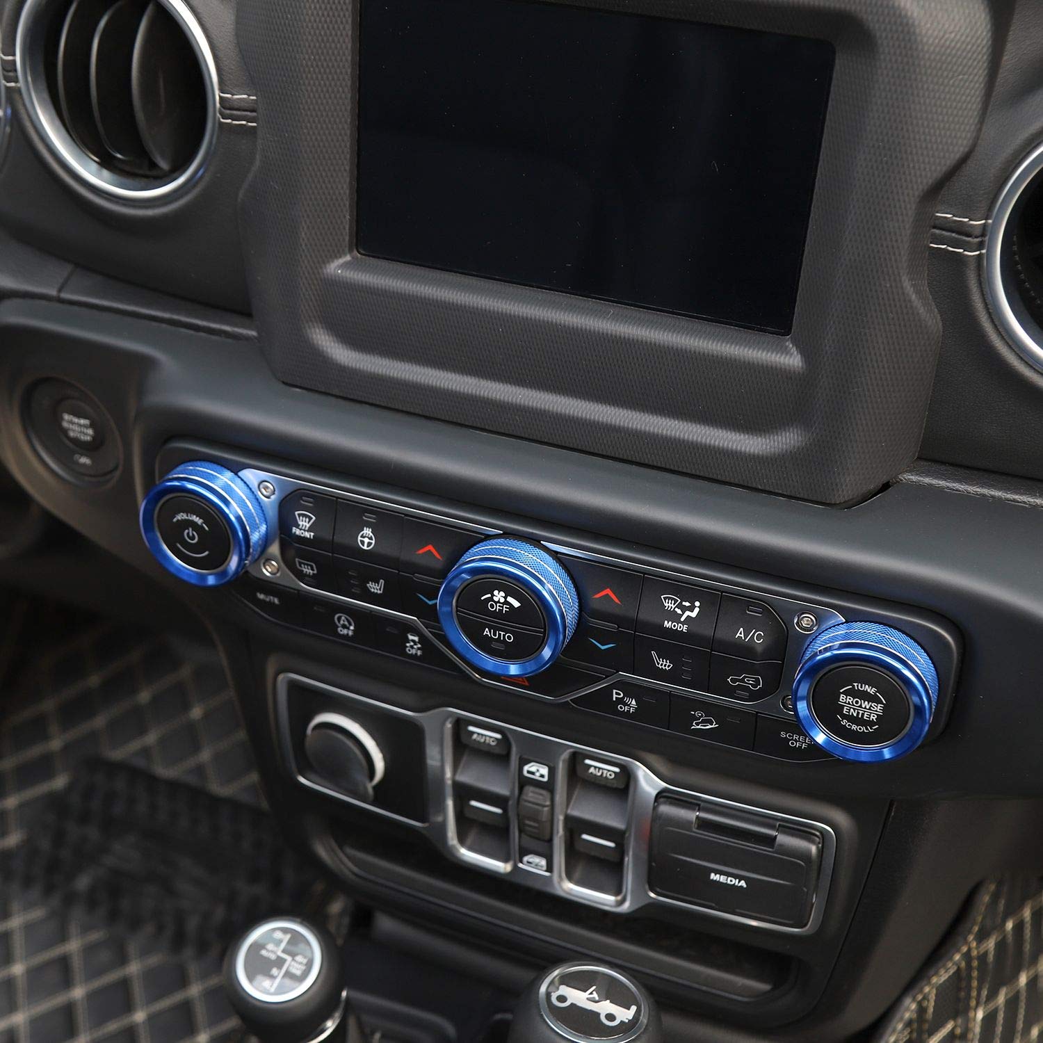 Voodonala blue-aluminum material provides durable, corrosion-resistant finish.