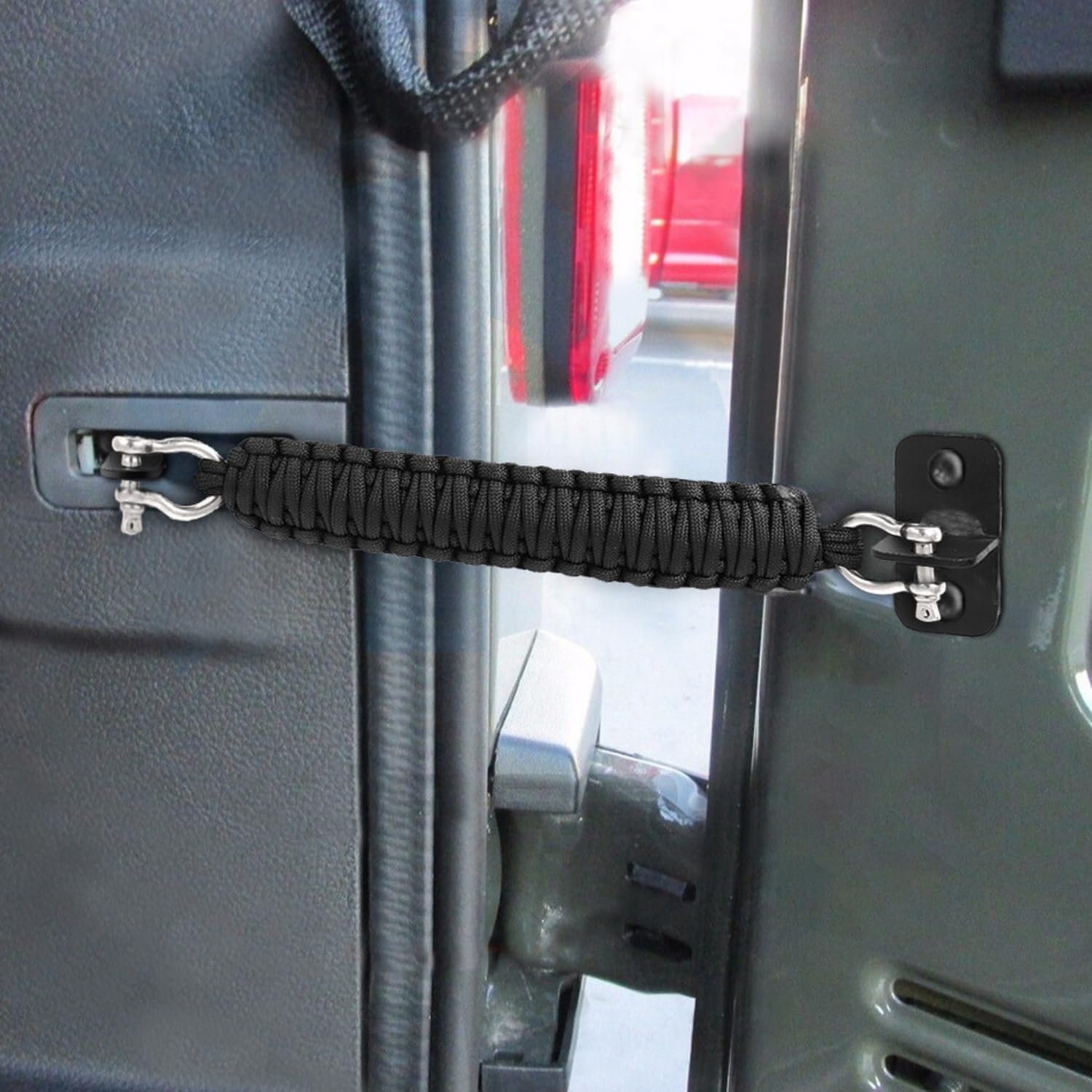 Voodonala braided rope tailgate limiter delivers durable, long lasting use.