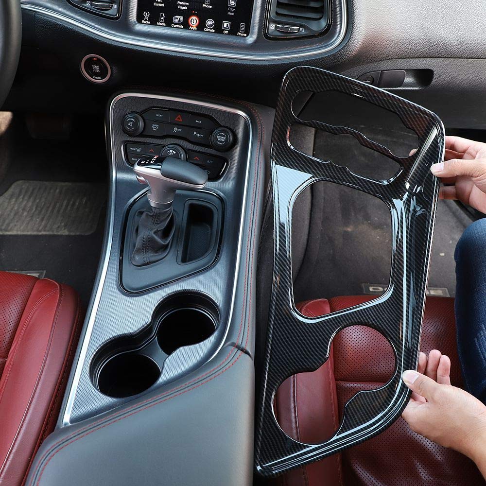 Voodonala transmission gear panel carbon fiber protects surfaces from scratches.