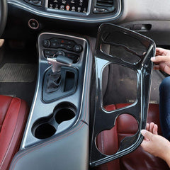 Voodonala transmission gear panel carbon fiber protects surfaces from scratches.
