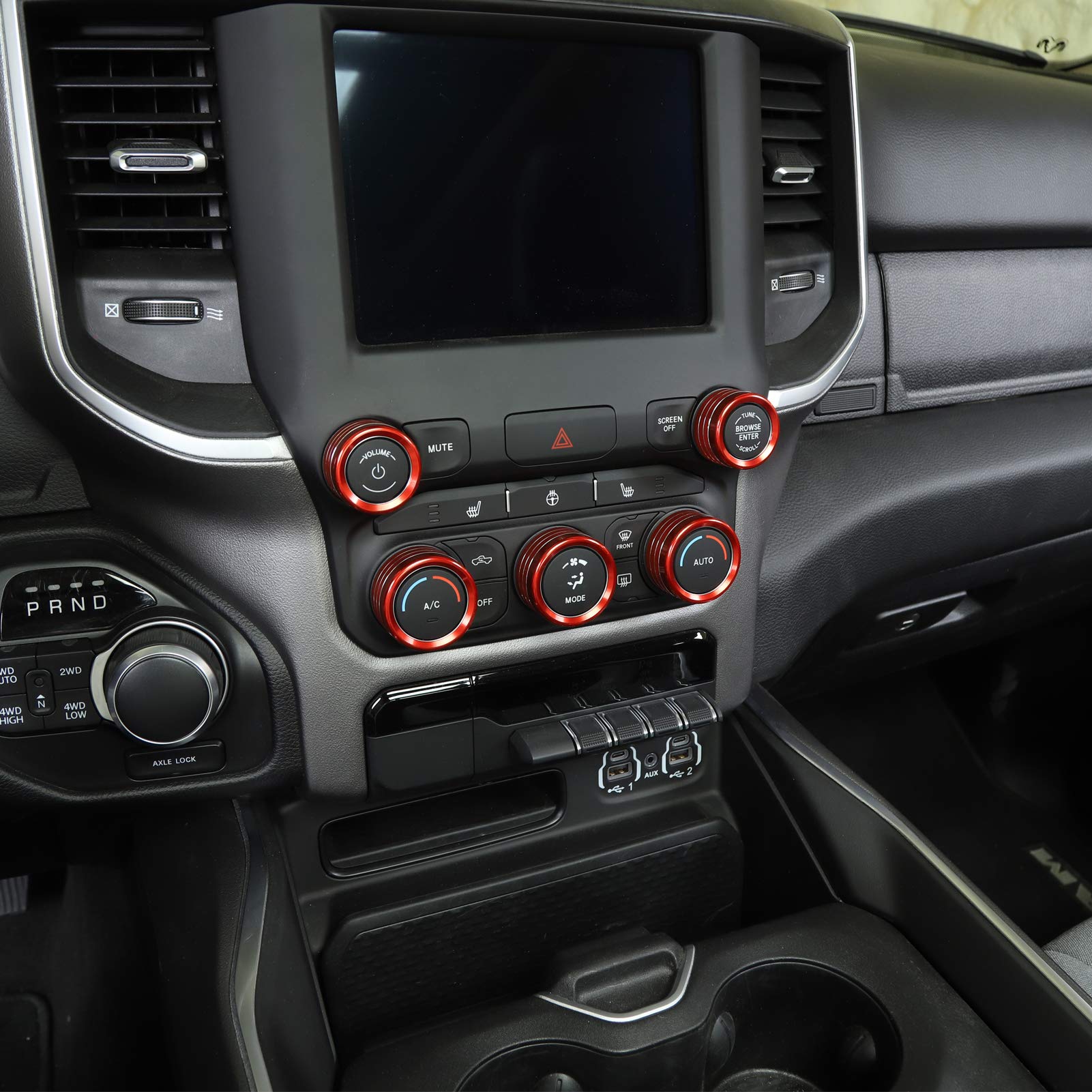 Voodonala headlight switch red cover protects buttons from wear