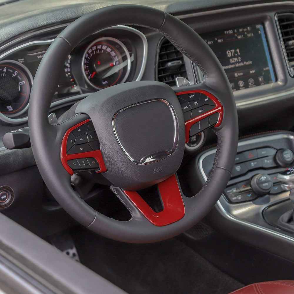 Voodonala interior accent red trim enhances perceived quality