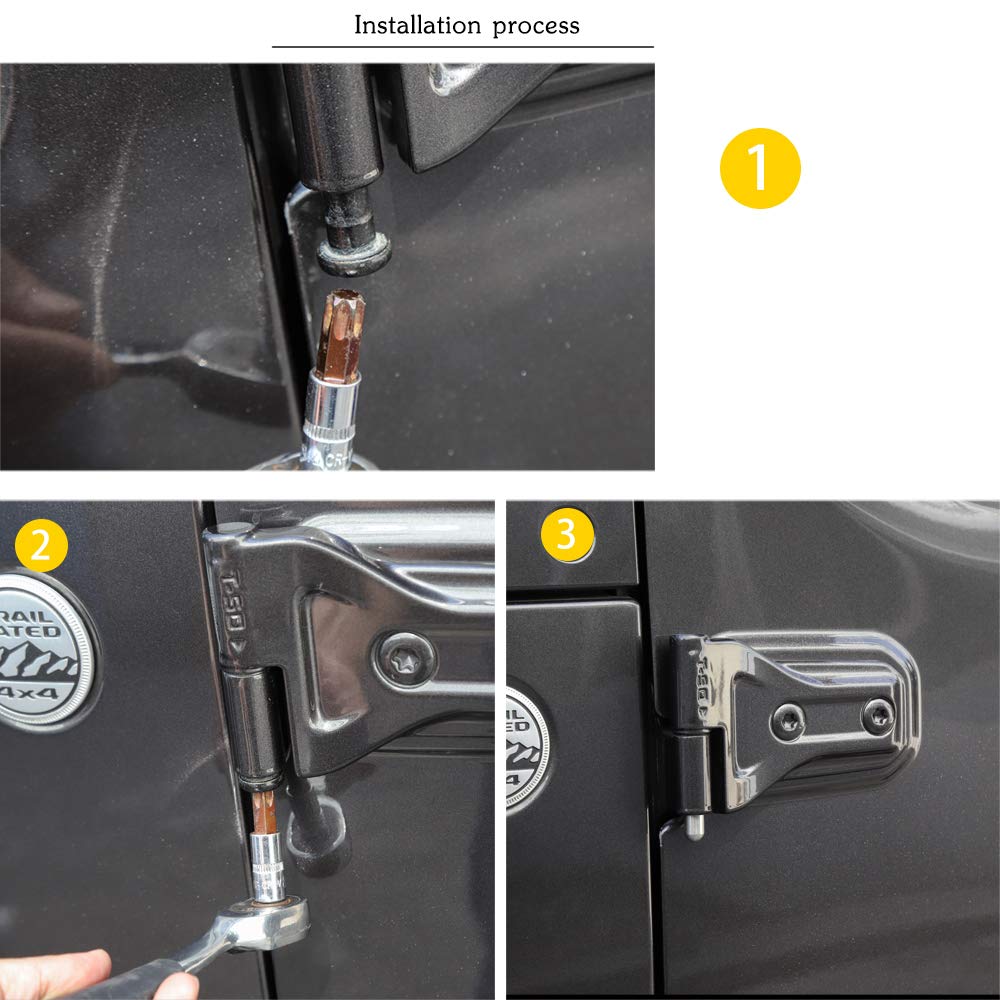 Voodonala installation aid streamlines fitting with the door in place