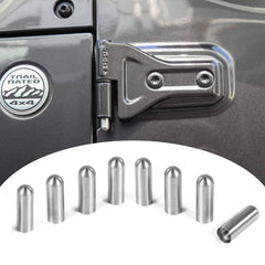 Voodonala hinge top cap guide enables precise door alignment during removal or reinstallation