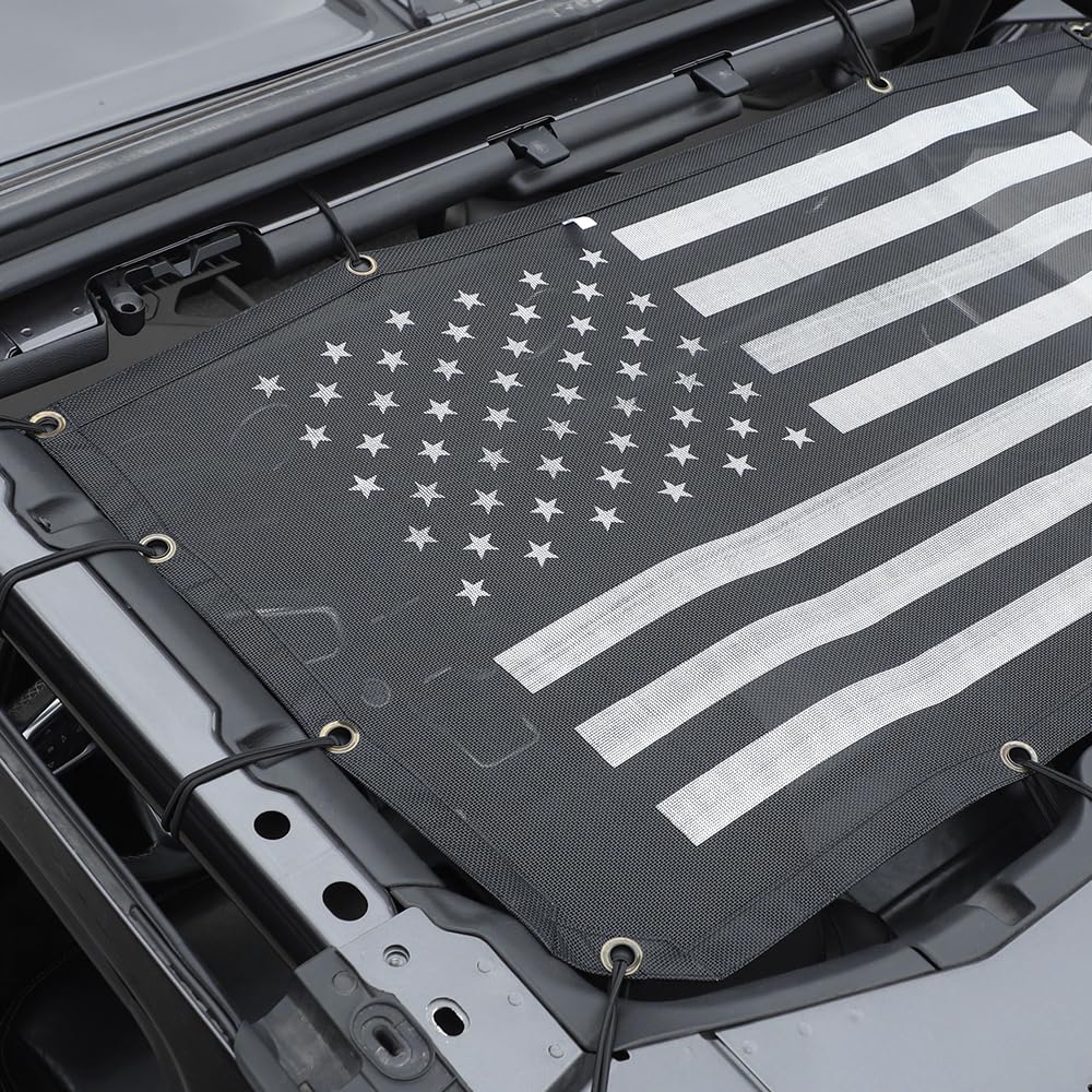 Voodonala Jeep sunshade flag American design for shade