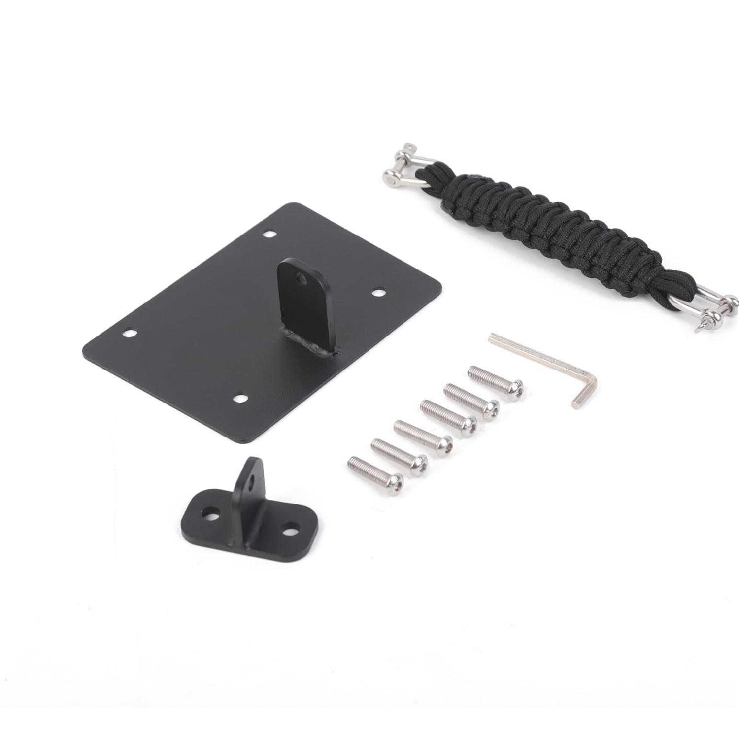 Voodonala Wrangler JK/JKU tailgate limiter installed for secure operation.