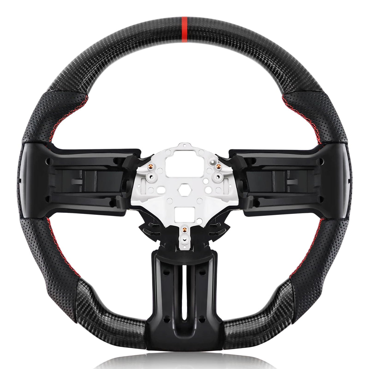 VOONKE real carbon fiber steering wheel for Mustang, premium look and control