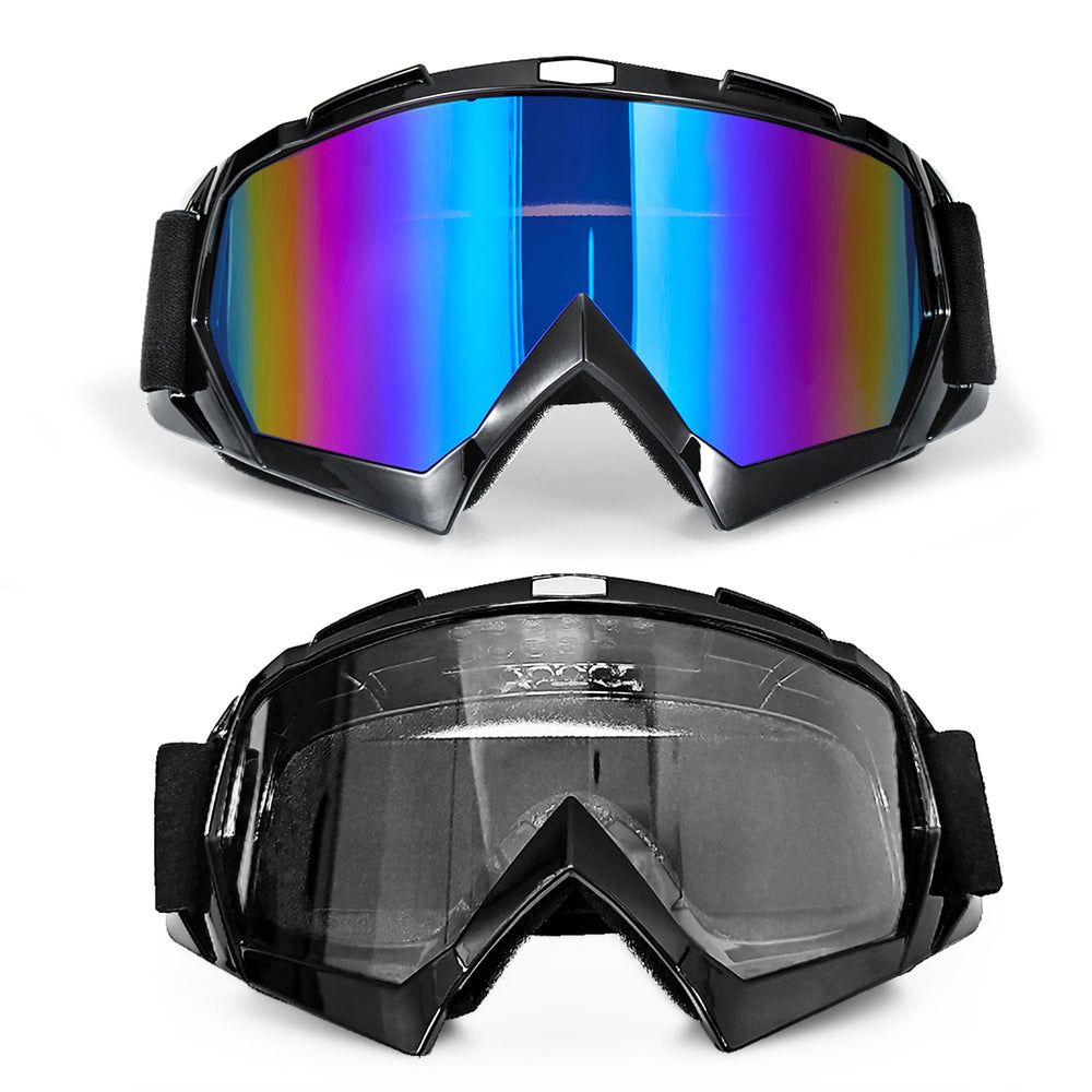 Voosyn-XS motorcycle goggles with clear vision for daytime riding