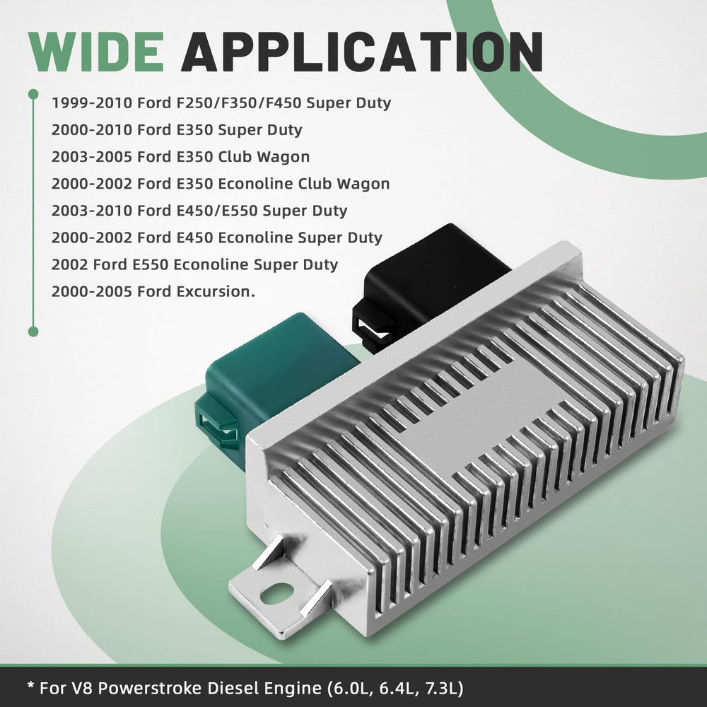 VORGENS durable relay housing, corrosion resistant for rugged diesel use.