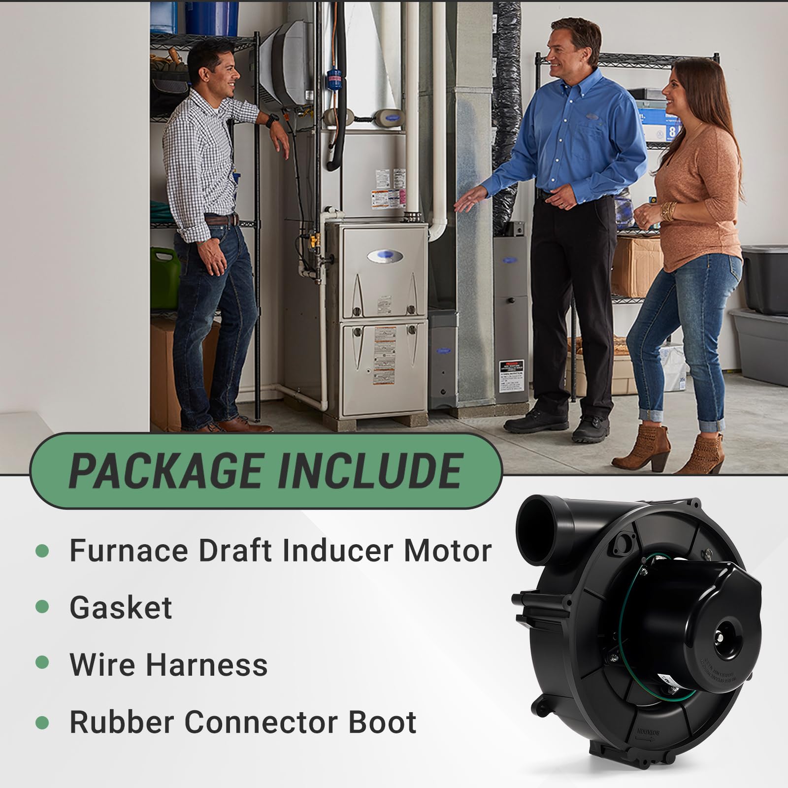 VORGENS easy-installation design supports quick, tool-free replacement.