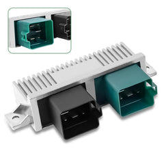 VORGENS Glow Plug Control Module for Ford diesel engines, front view for reliable cold starts.