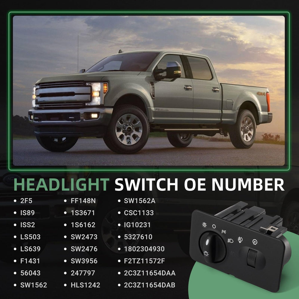 VORGENS headlight switch with alloy steel contacts, durable performance.