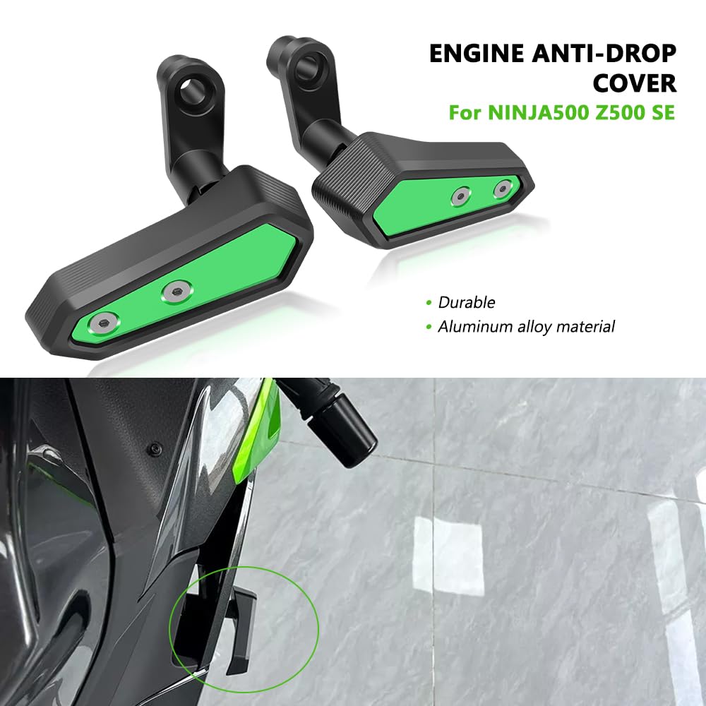 VORILES Ninja500 engine-side cover protection highlights durable construction