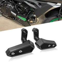 VORILES Ninja500 frame slider left angled for engine protection during light slips