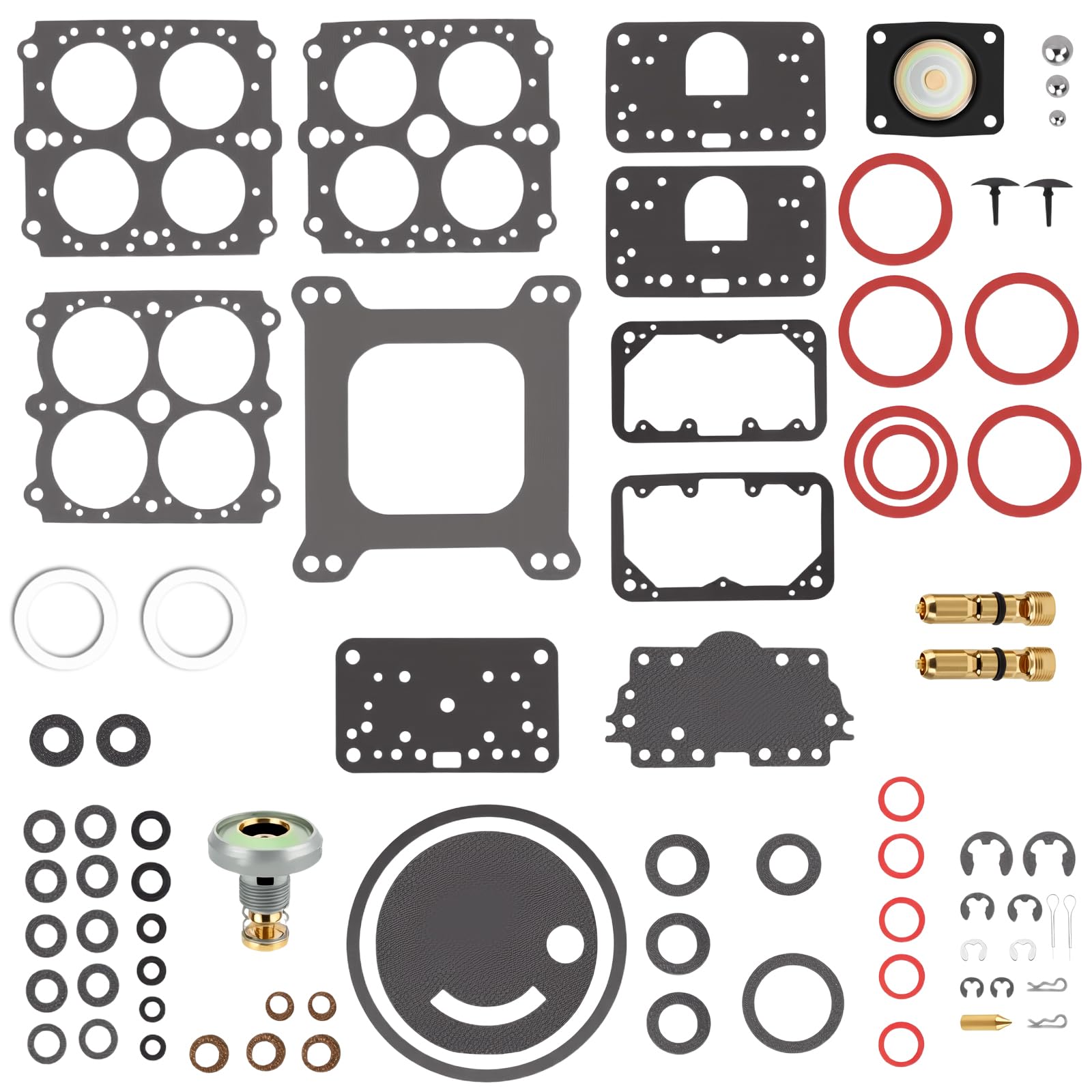 VORIPO rebuild kit for Holley 1850/8007 carburetors, ready for installation and improved performance.