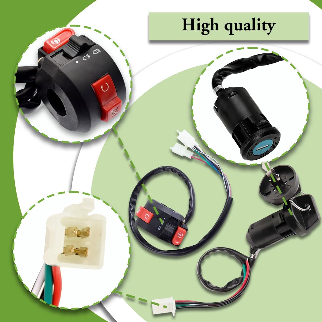 VORIPO four-wire-ignition-harness supports consistent power and ground paths.