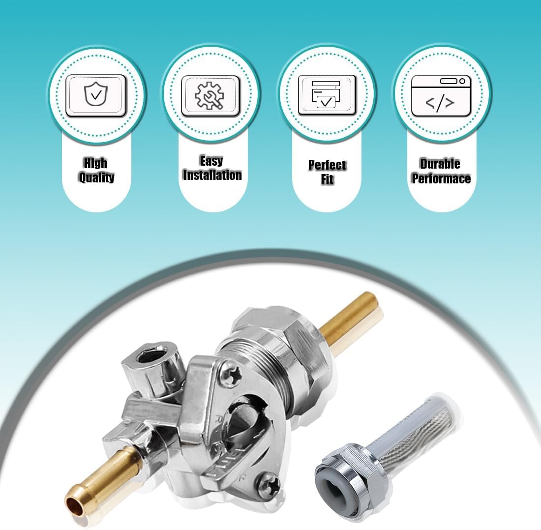 VORIPO gasket included with petcock valve to prevent leaks