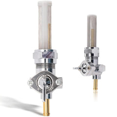 VORIPO petcock fuel valve switch 22mm straight spigot on Harley for easy fuel control