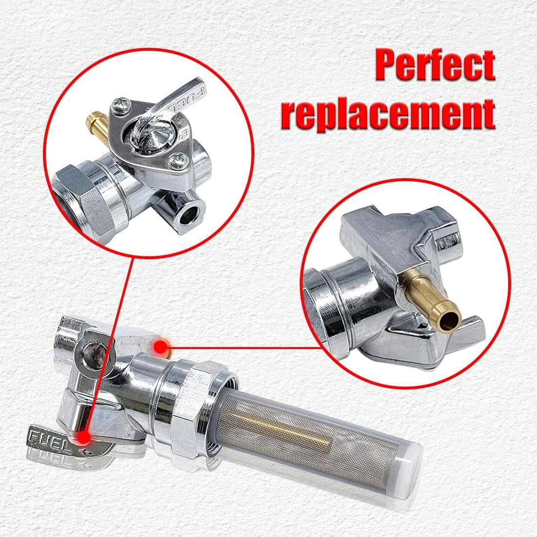 VORIPO three-position valve for On, Off, and Reserve operation