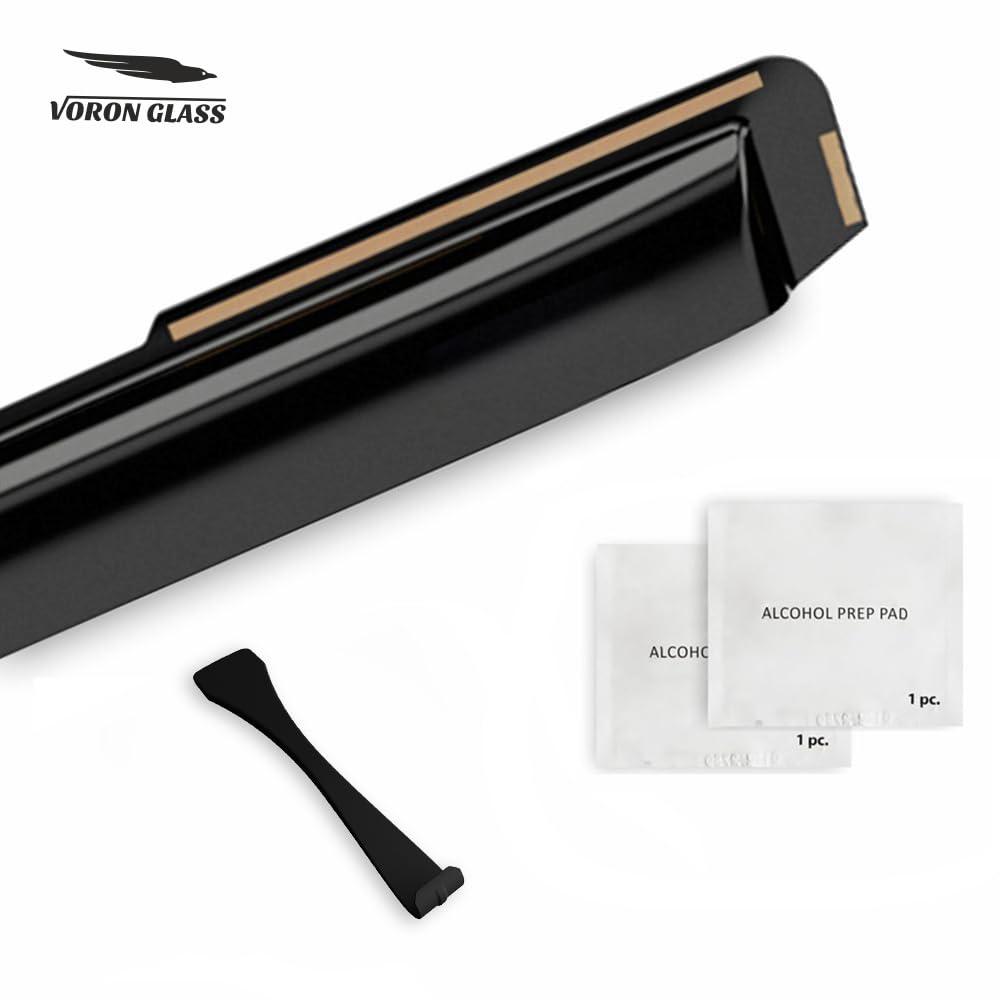 Installation tool included for quick, secure in-channel fit with Voron Glass
